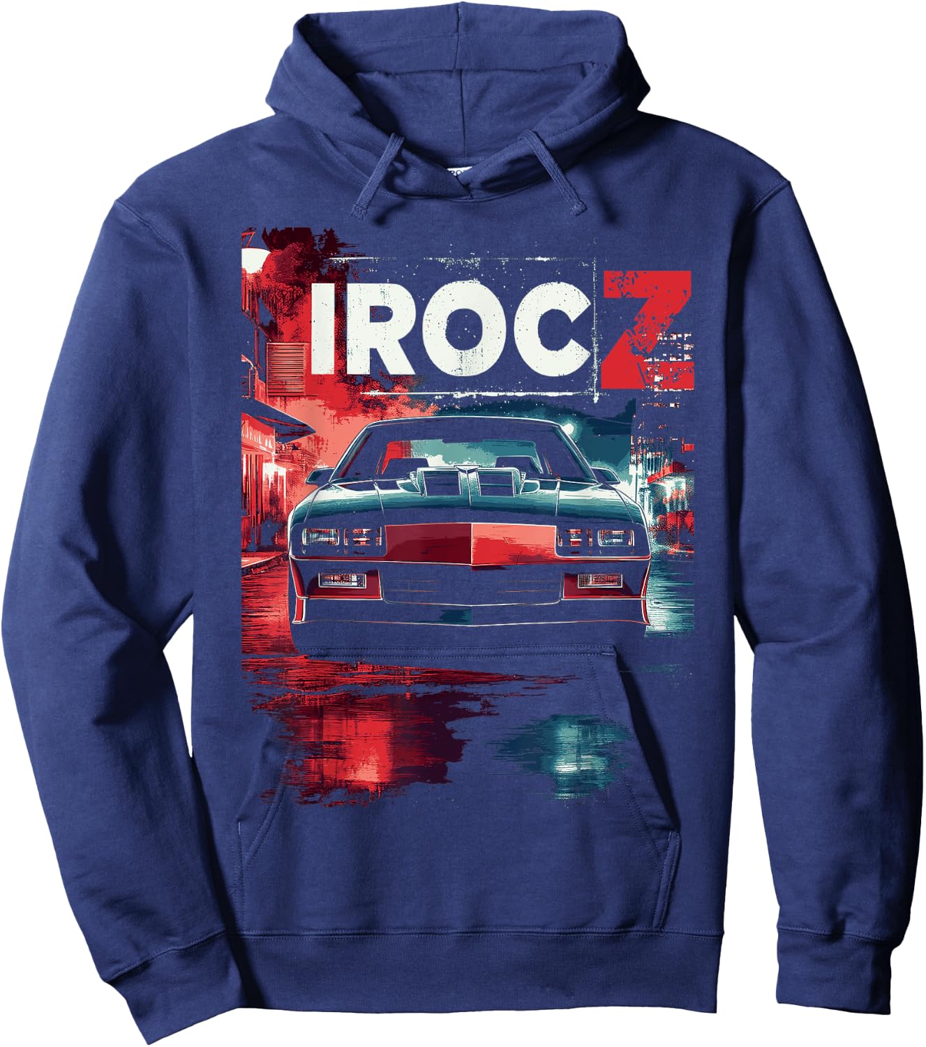 1980's IROC, IROC-Z Muscle Car American Muscle Retro classic Hoodie - Hoodie | Navy