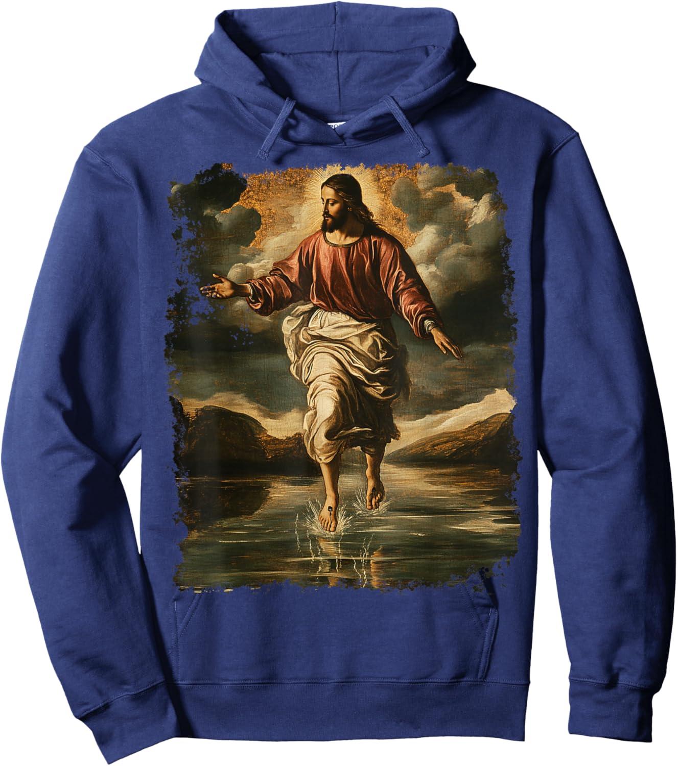 Jesus Christ Clothing Design Hoodie - Hoodie | Navy