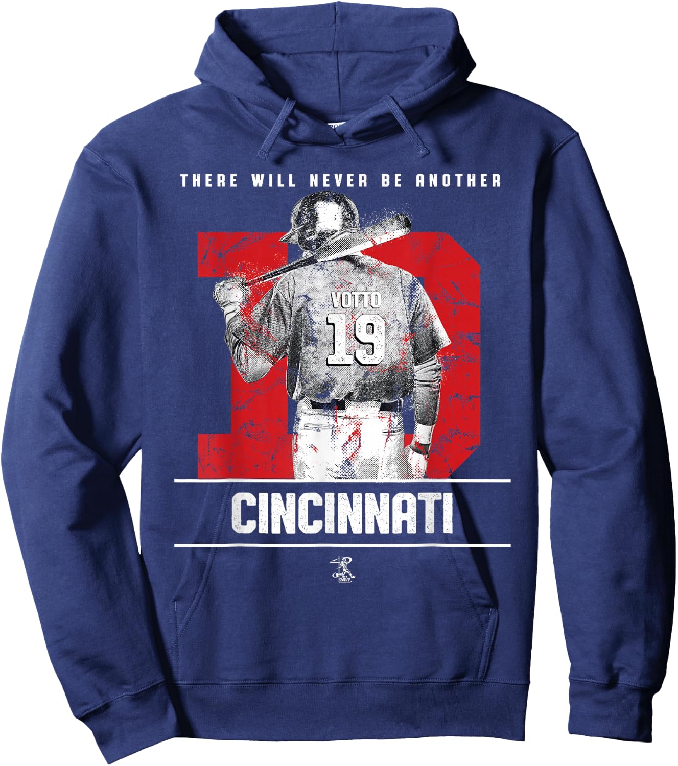 Joey Votto - There Will Never Be Another - Apparel Hoodie - Hoodie | Navy