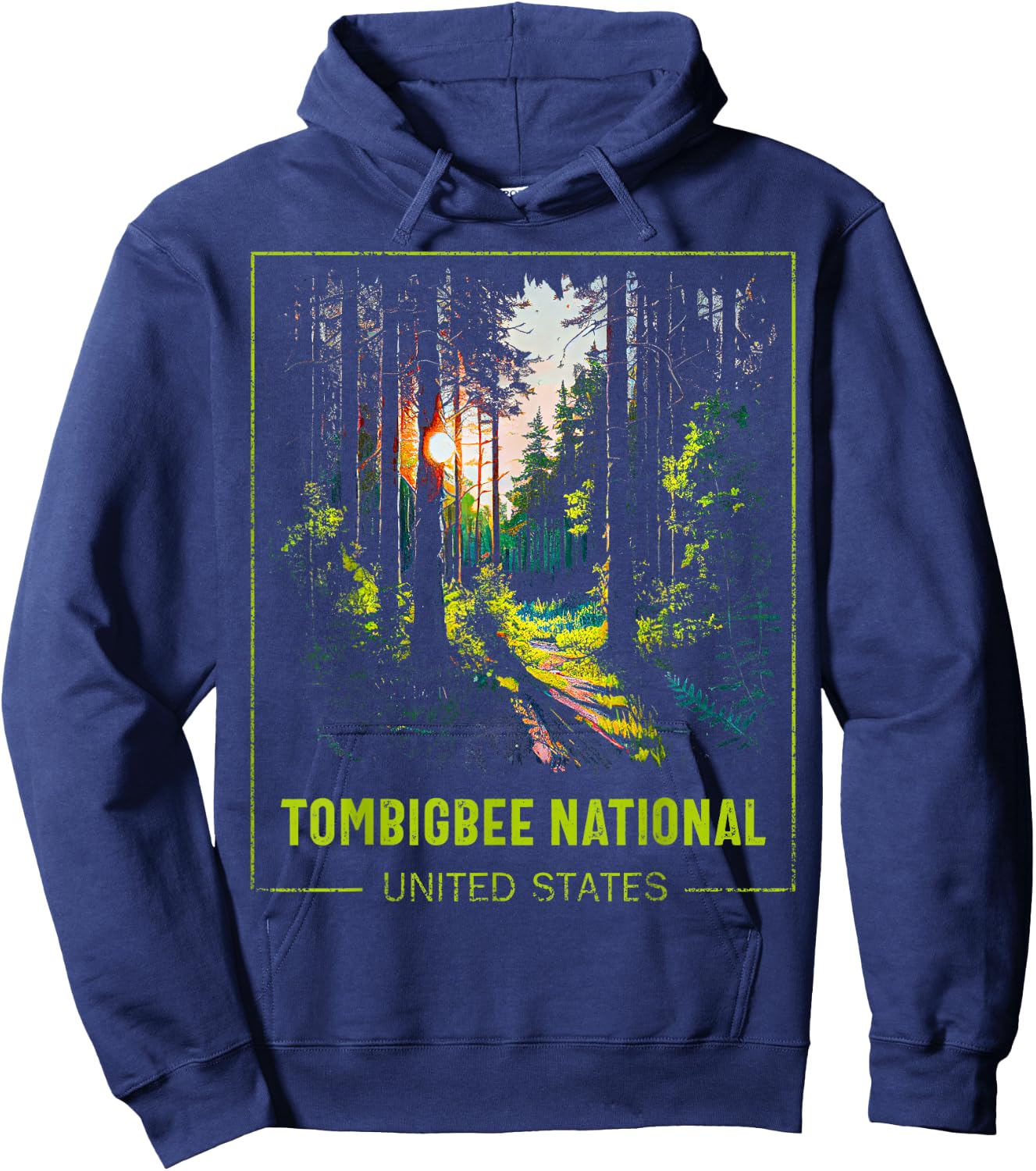 Tombigbee National United States Hoodie - Hoodie | Navy