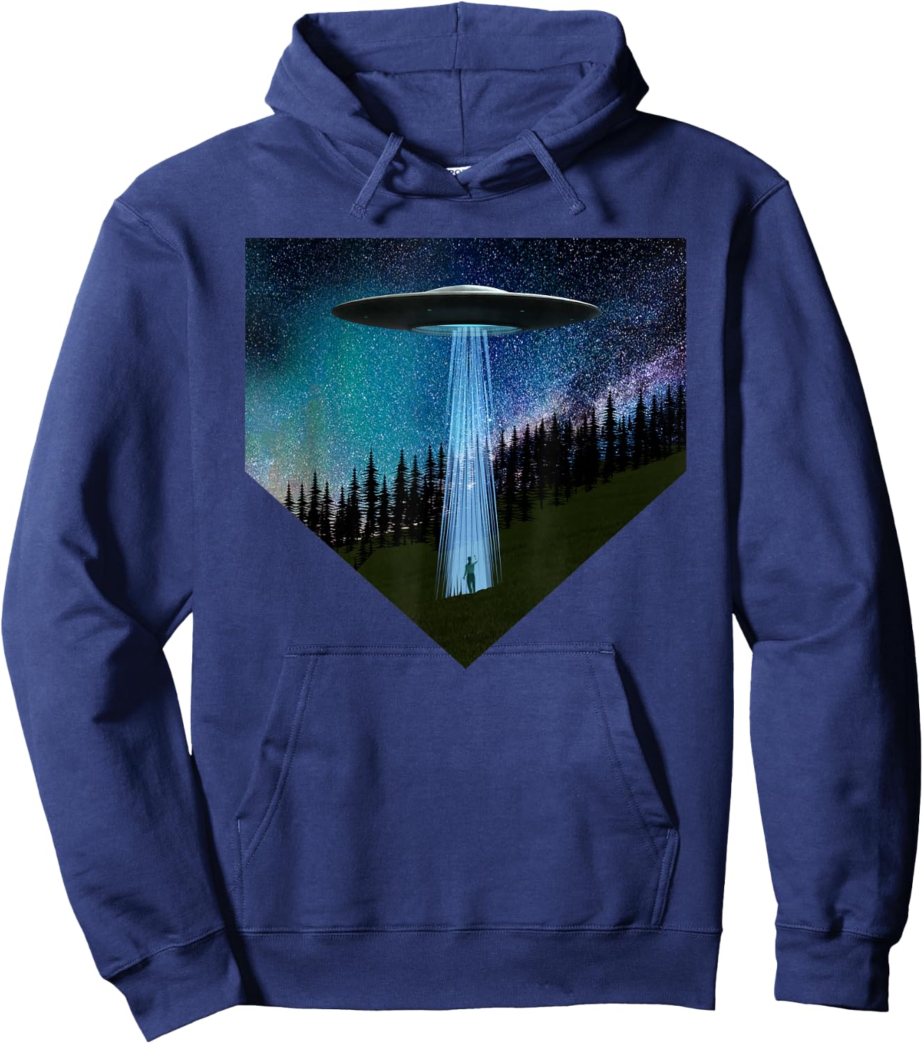 Flying Saucers Ufos Abductions Alien Conspiracies Hoodie - Hoodie | Navy