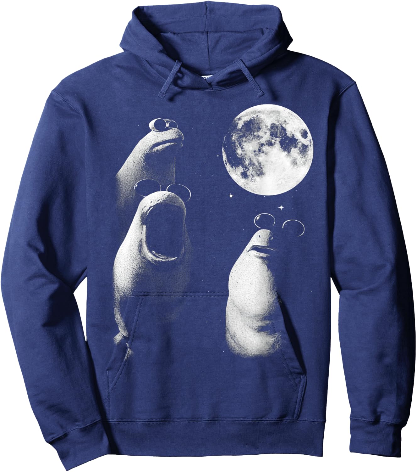Marcus The Worm Hoodie - Hoodie | Navy
