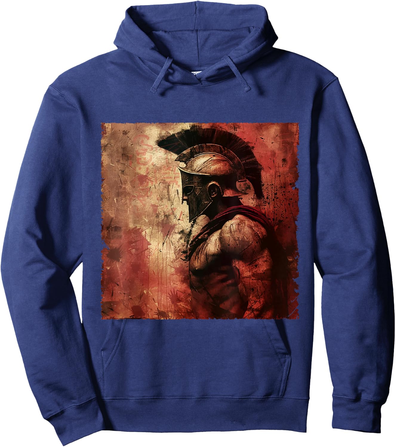 Sparta Spartan Fighter Helmet Greeks Leonidas Sparta Hoodie - Hoodie | Navy