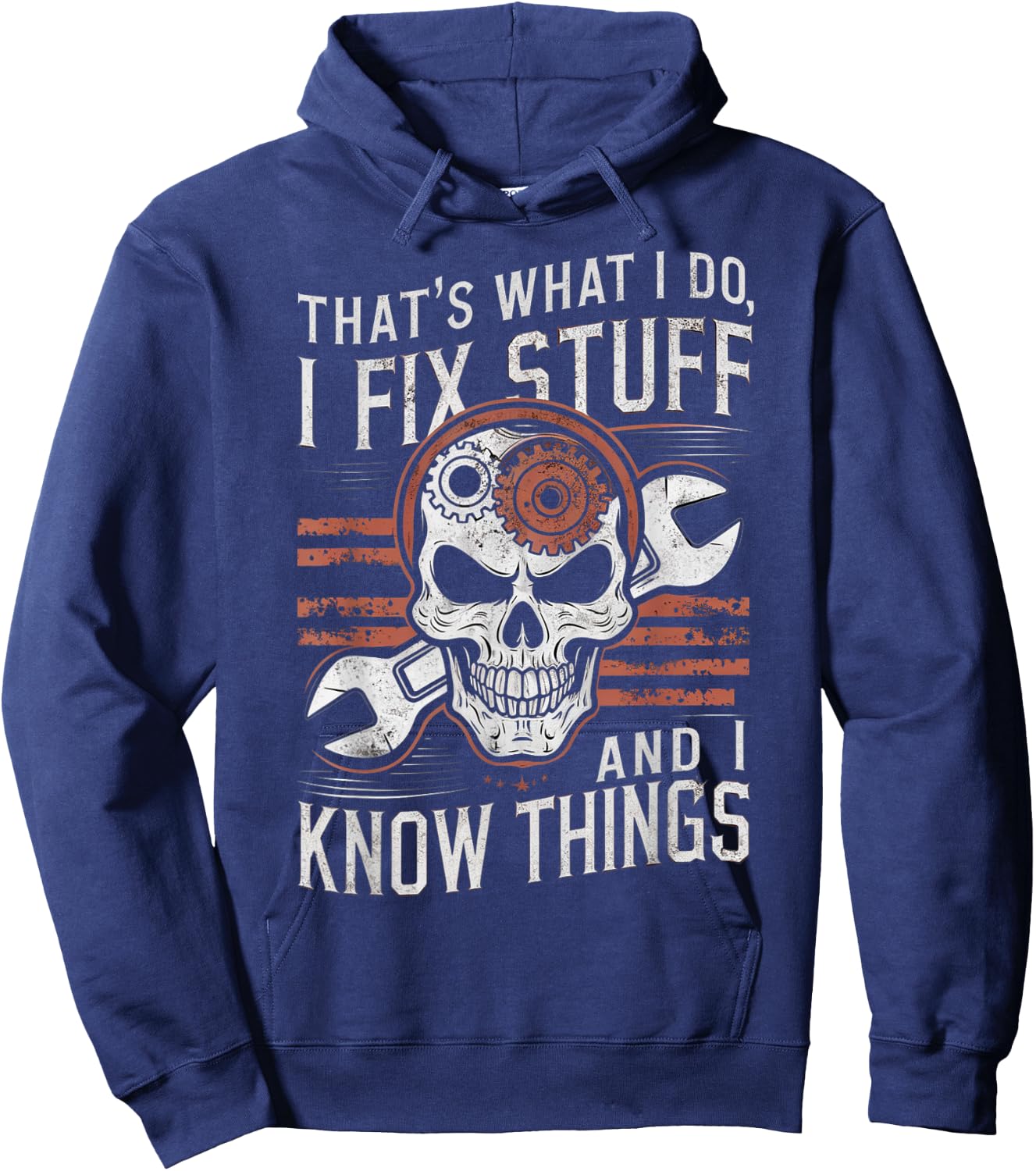 That's What I do I fix Stuff Cool Mechanic Dad Hoodie - Hoodie | Navy