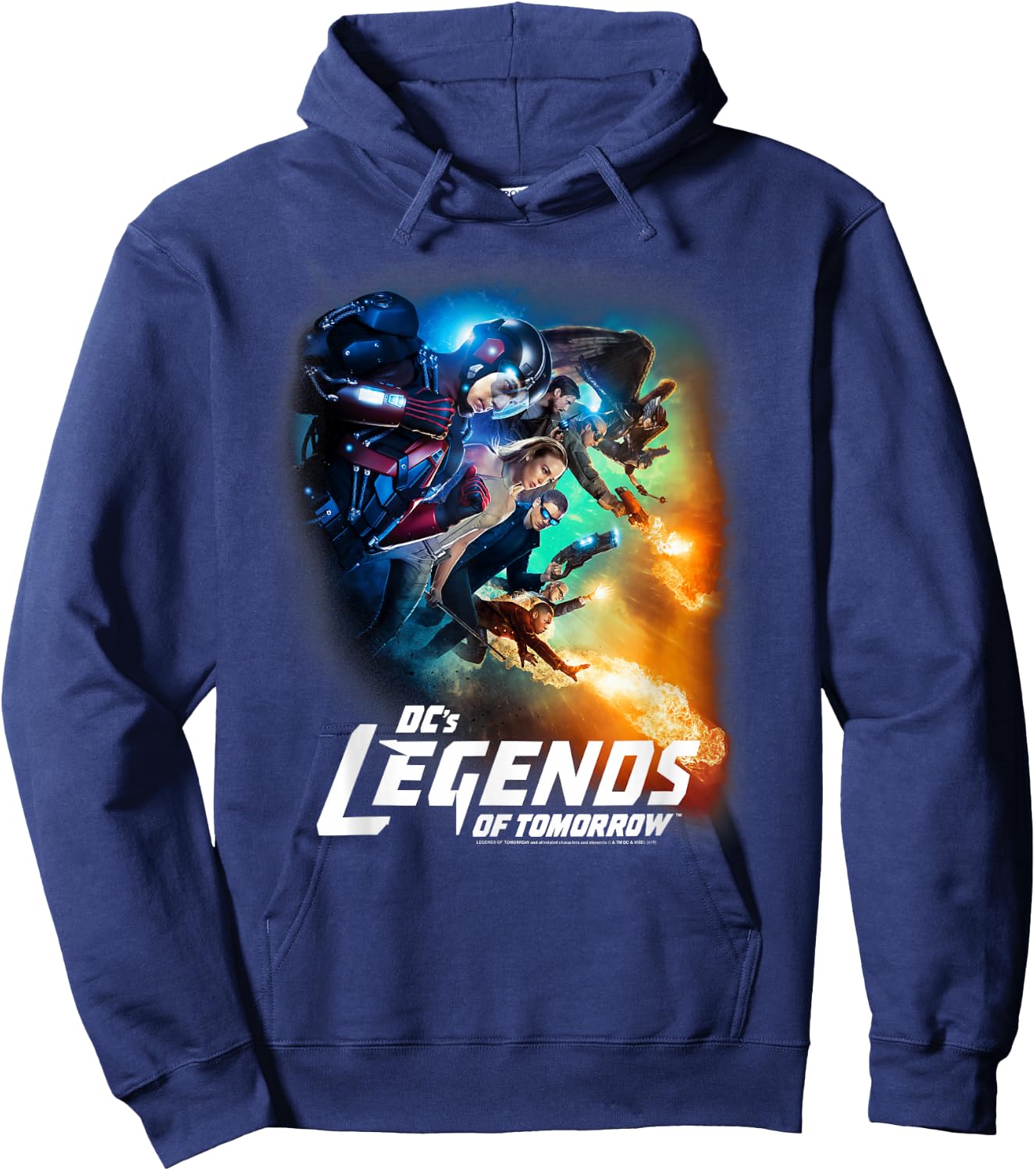 Legends of Tomorrow Team Poster Hoodie - Hoodie | Navy