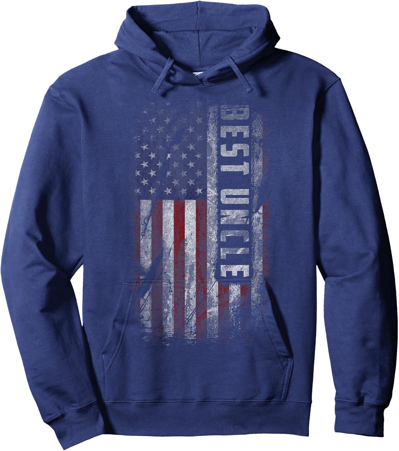 Best Uncle Patriot USA Flag Uncle Gifts from Nephew Niece Hoodie - Hoodie | Navy