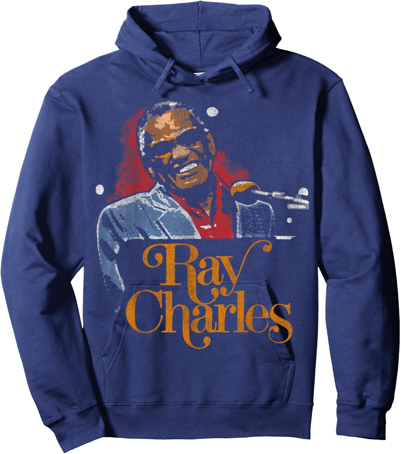 Ray Charles - Million Dollar Smile Hoodie - Hoodie | Navy