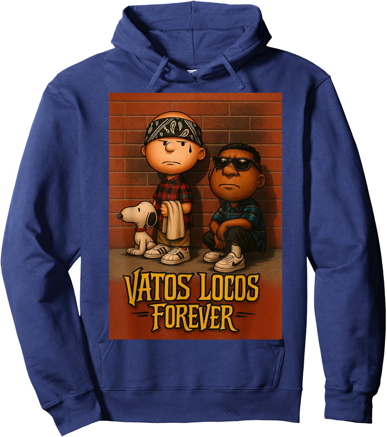 Vatos Locos for Ever Hoodie - Hoodie | Navy