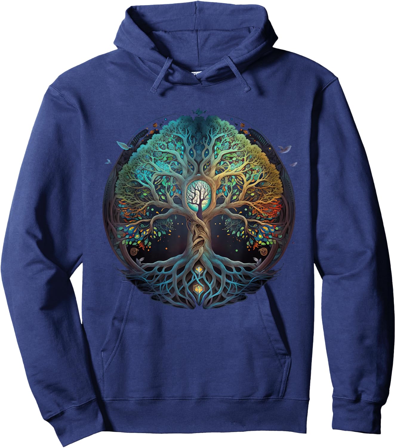Tree Of Life Gift The Tree Of Life Meditation Hoodie - Hoodie | Navy