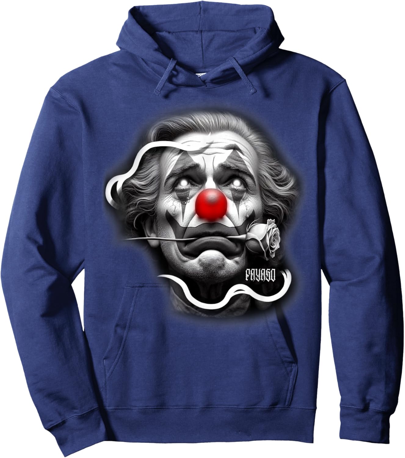 Sad Clown Payaso x Rose Chicano Hoodie - Hoodie | Navy