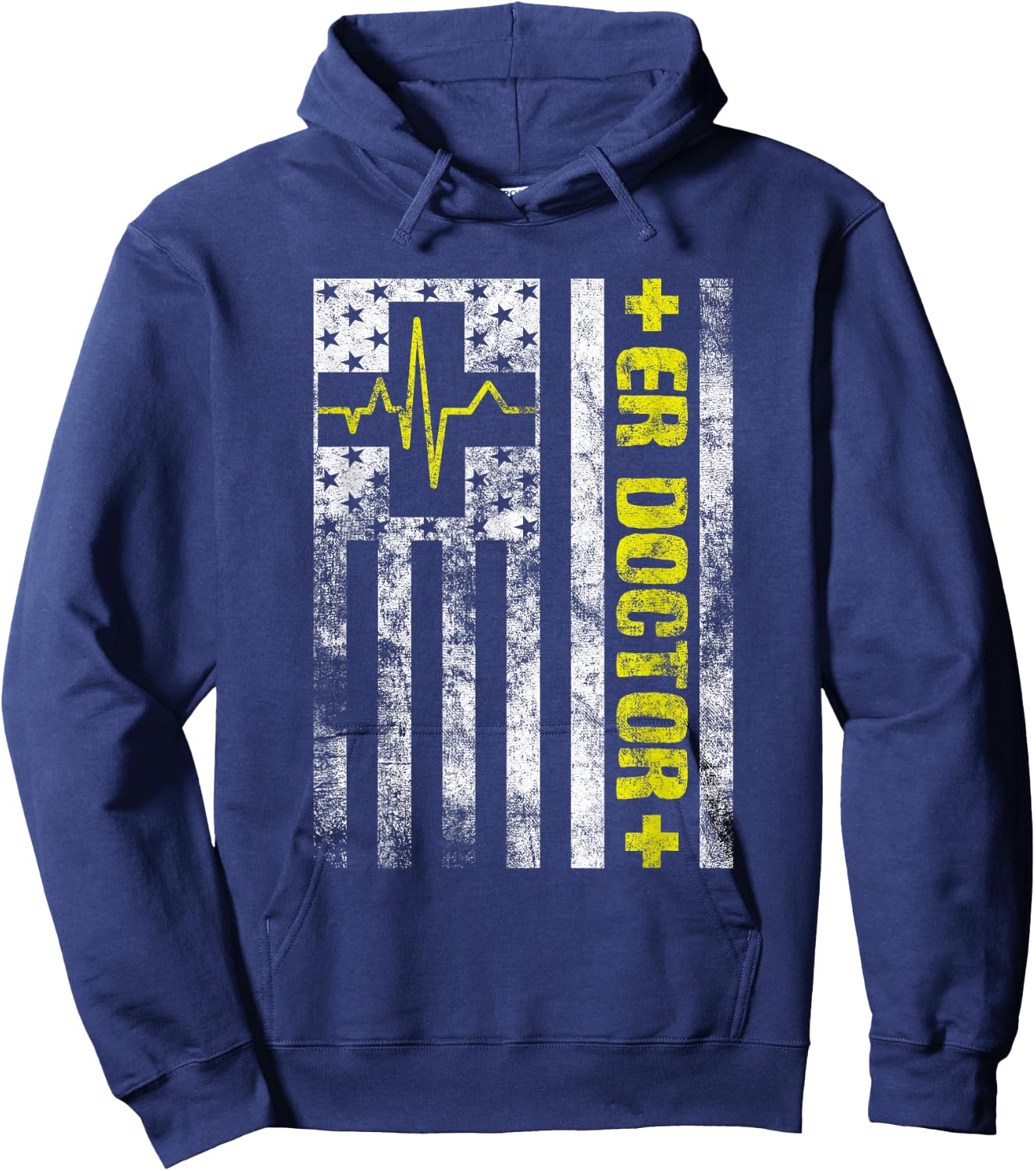 Emergency Department Emergency Medicine Physician ER Doctor Hoodie - Hoodie | Navy
