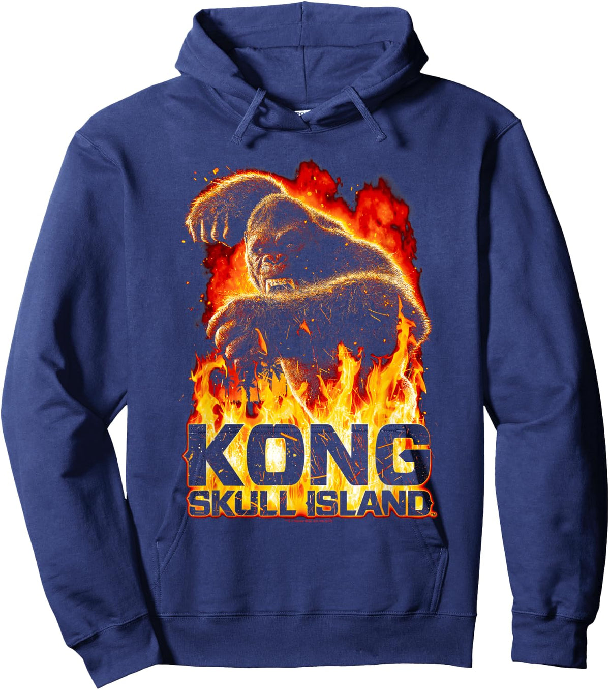 Kong: Skull Island Out of the Fire Hoodie - Hoodie | Navy