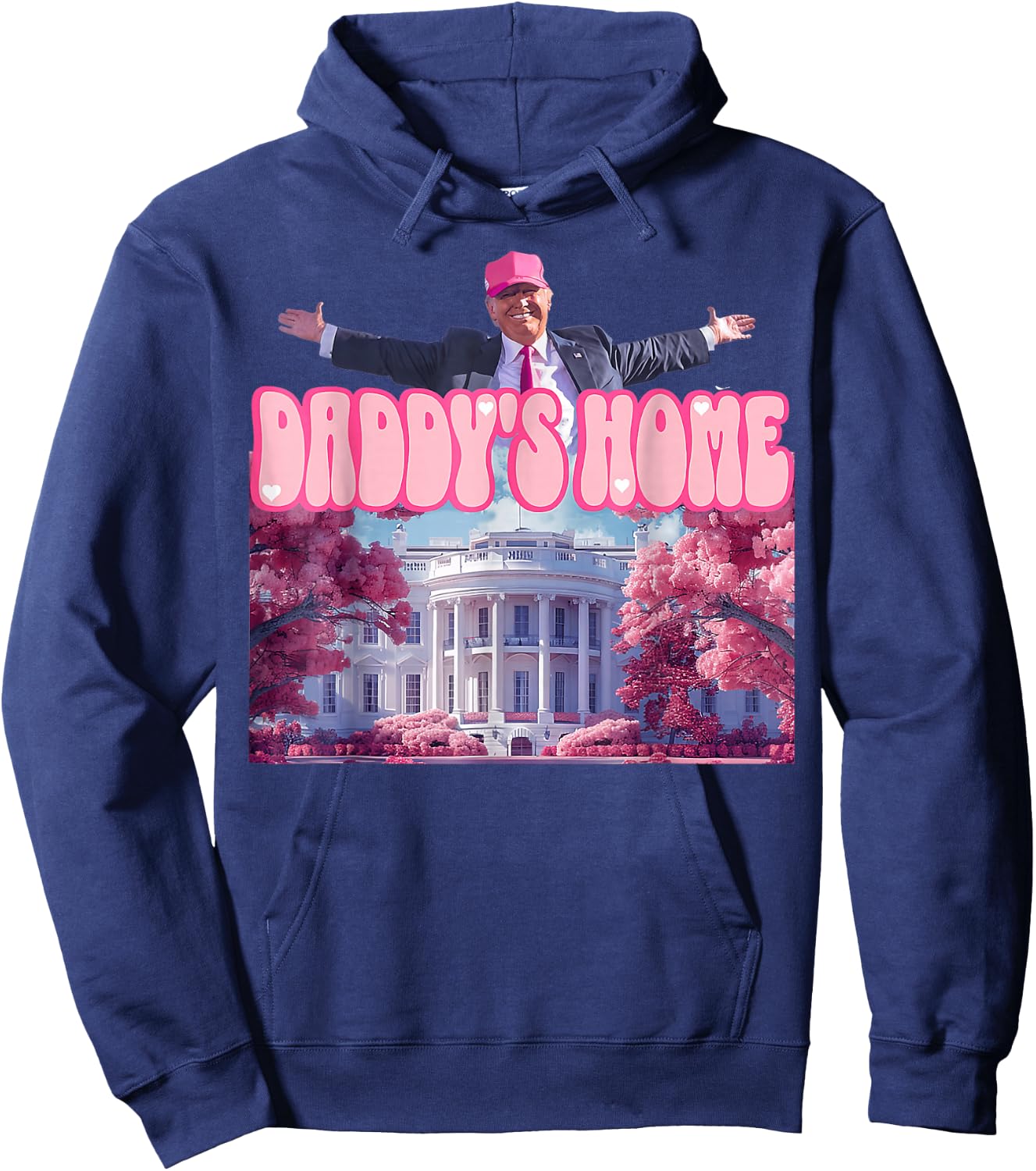 Daddy's Home Hoodie - Hoodie | Navy