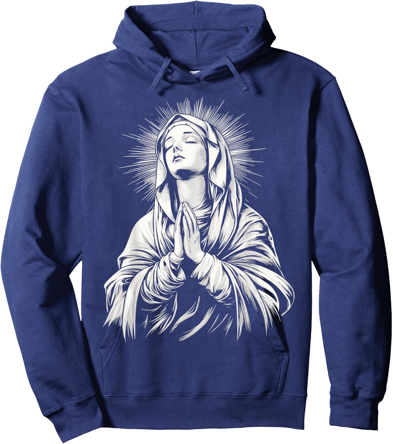The Blessed Virgin Mary Hoodie - Hoodie | Navy