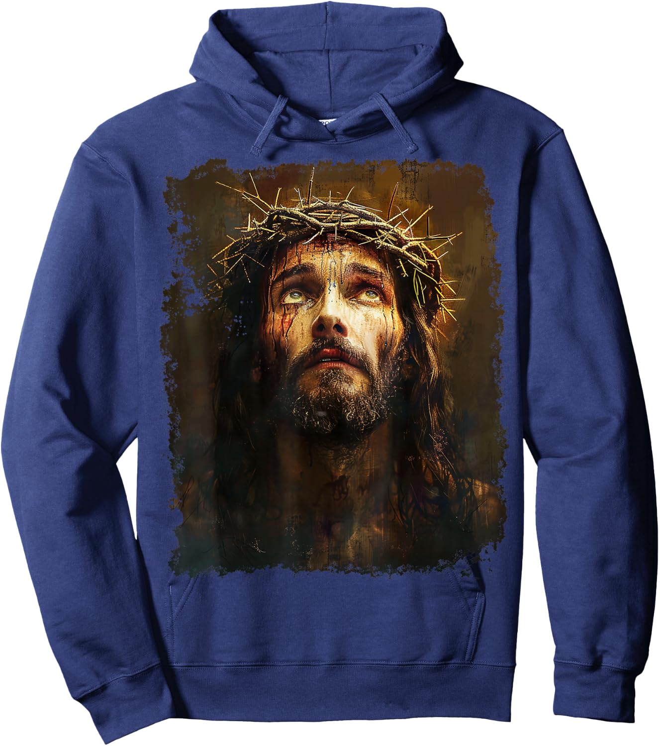 Lord Jesus Christ Hoodie - Hoodie | Navy