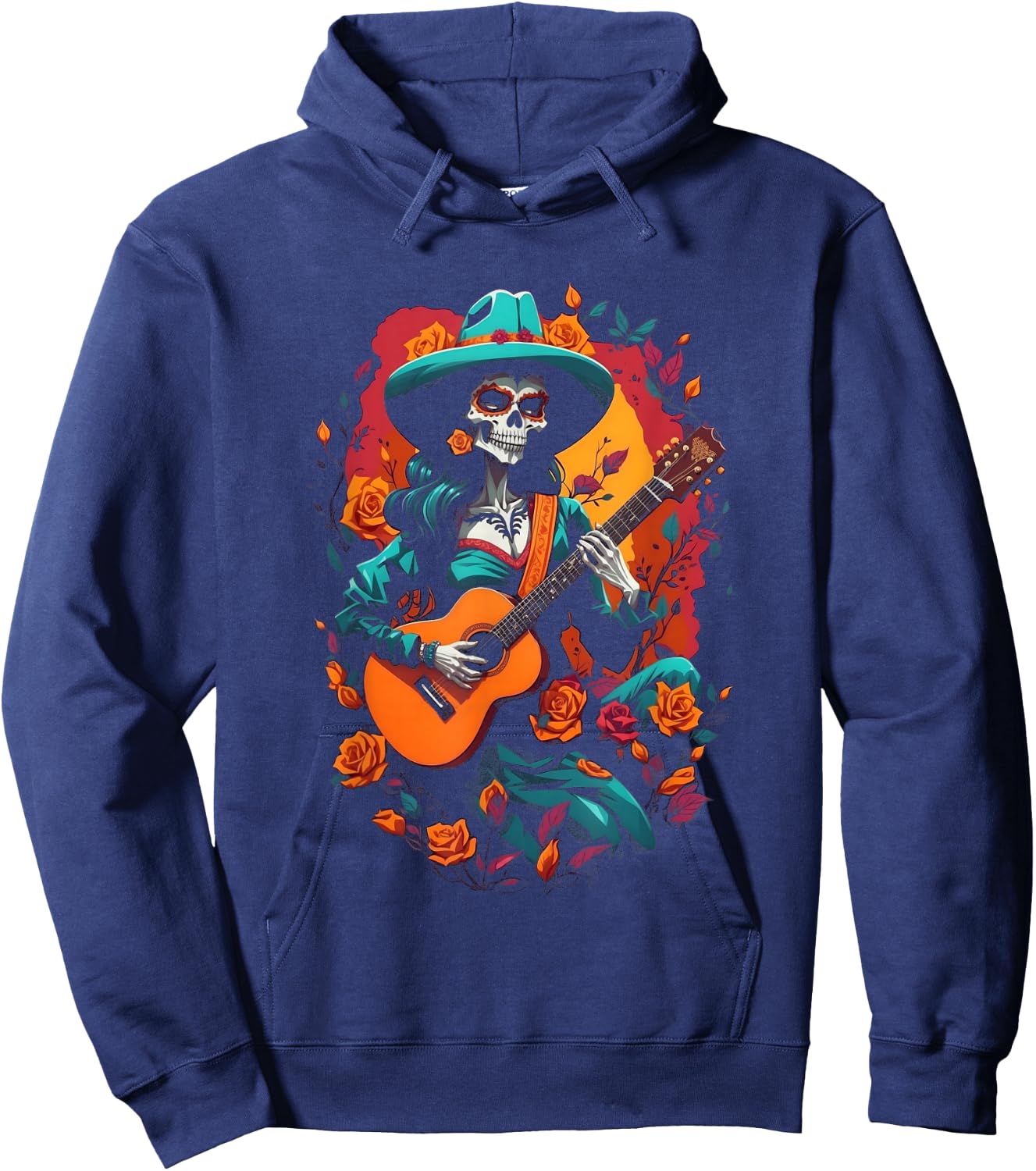 Day Of The Dead Musical Hoodie - Hoodie | Navy