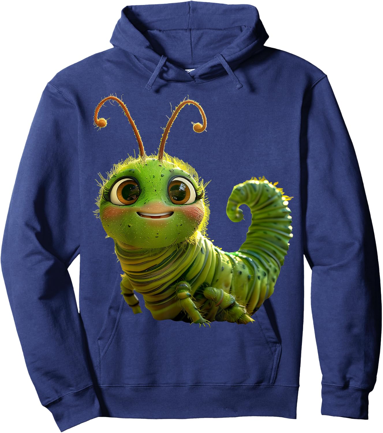 Caterpillar Funny Metamorphosis Cute Caterpillars Hoodie - Hoodie | Navy