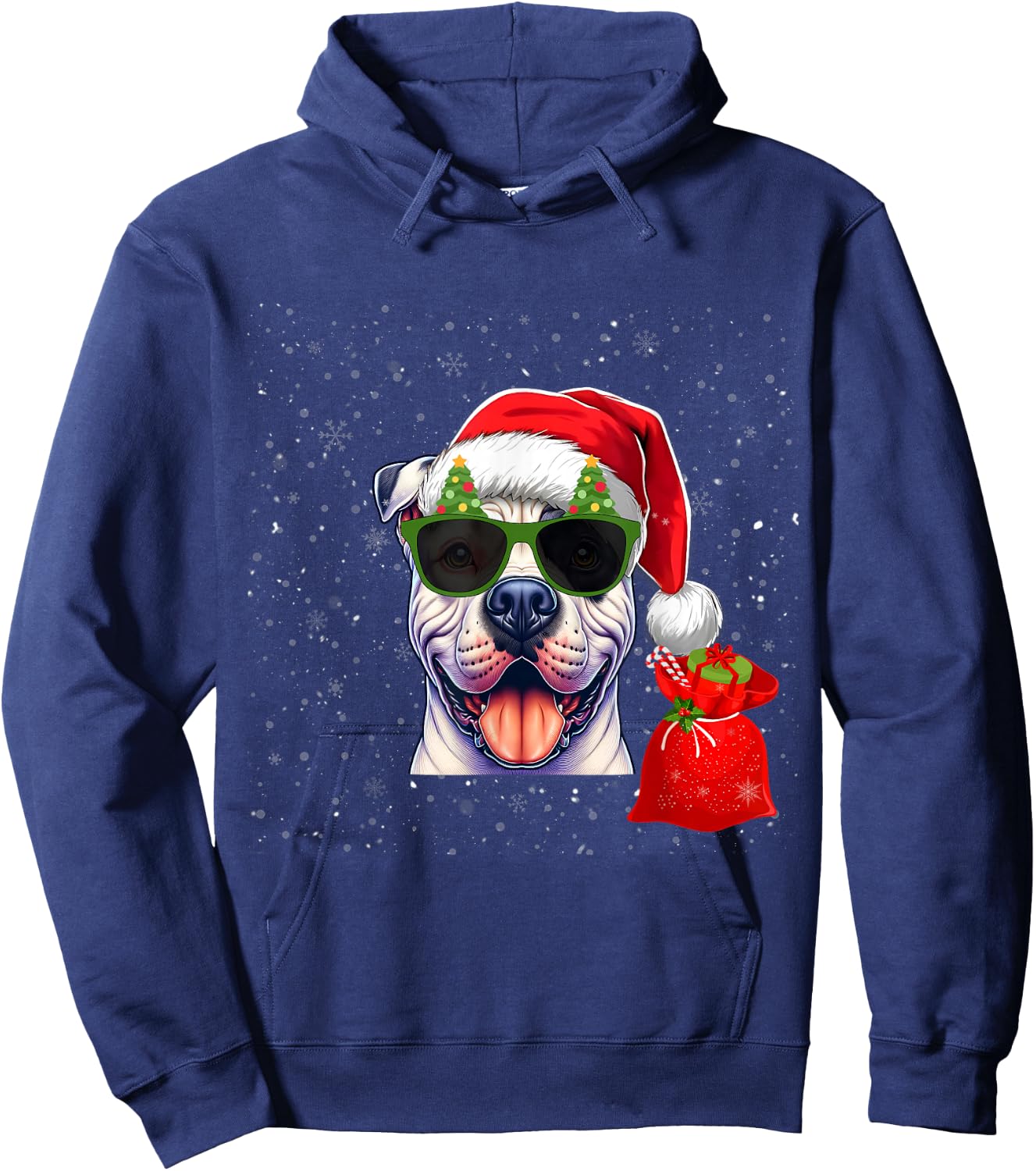 Dogo Argentino Dog Lover Men Women Kids Christmas Hoodie - Hoodie | Navy