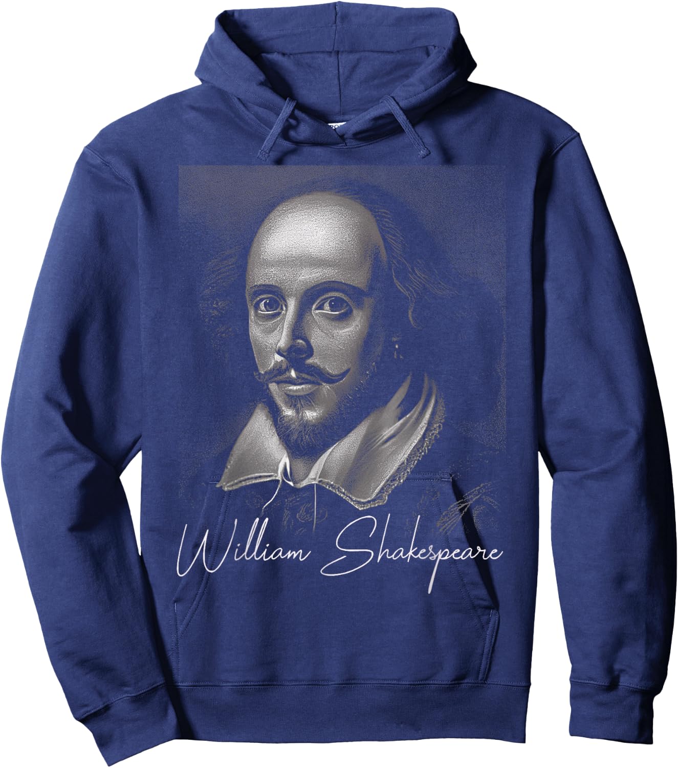 Classic William Shakespeare Hoodie - Hoodie | Navy
