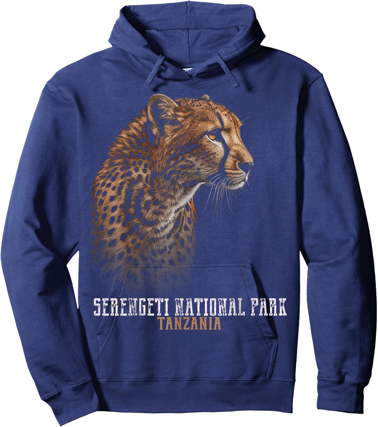 Serengeti National Park Tanzania Hoodie - Hoodie | Navy