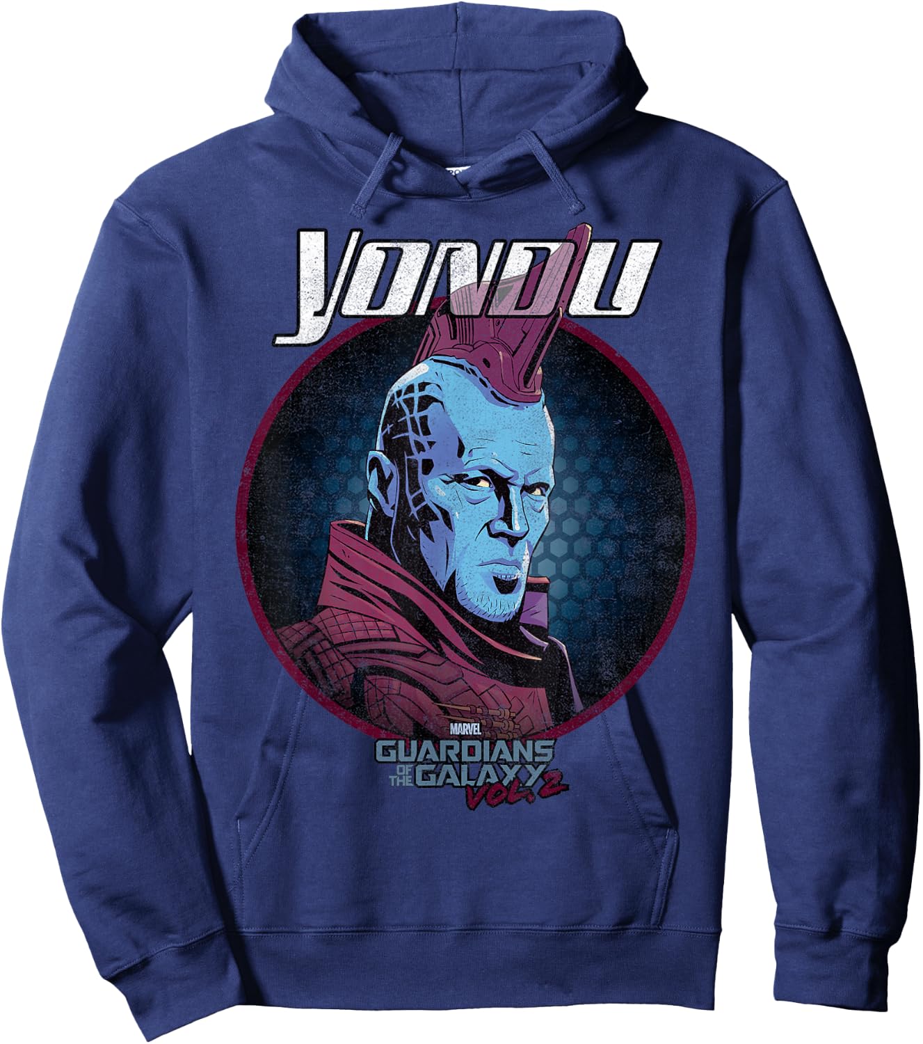 Marvel Guardians of the Galaxy Vol 2 Yondu Rock Vintage Hoodie - Hoodie | Navy