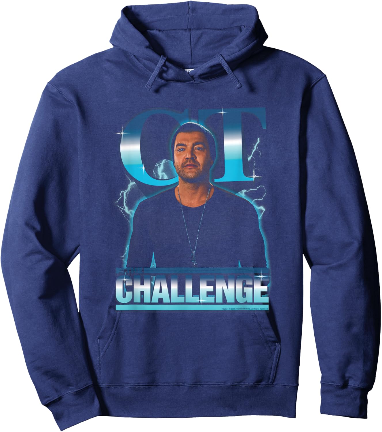 The Challenge Men's Black Heartthrob Hoodie - Hoodie | Navy