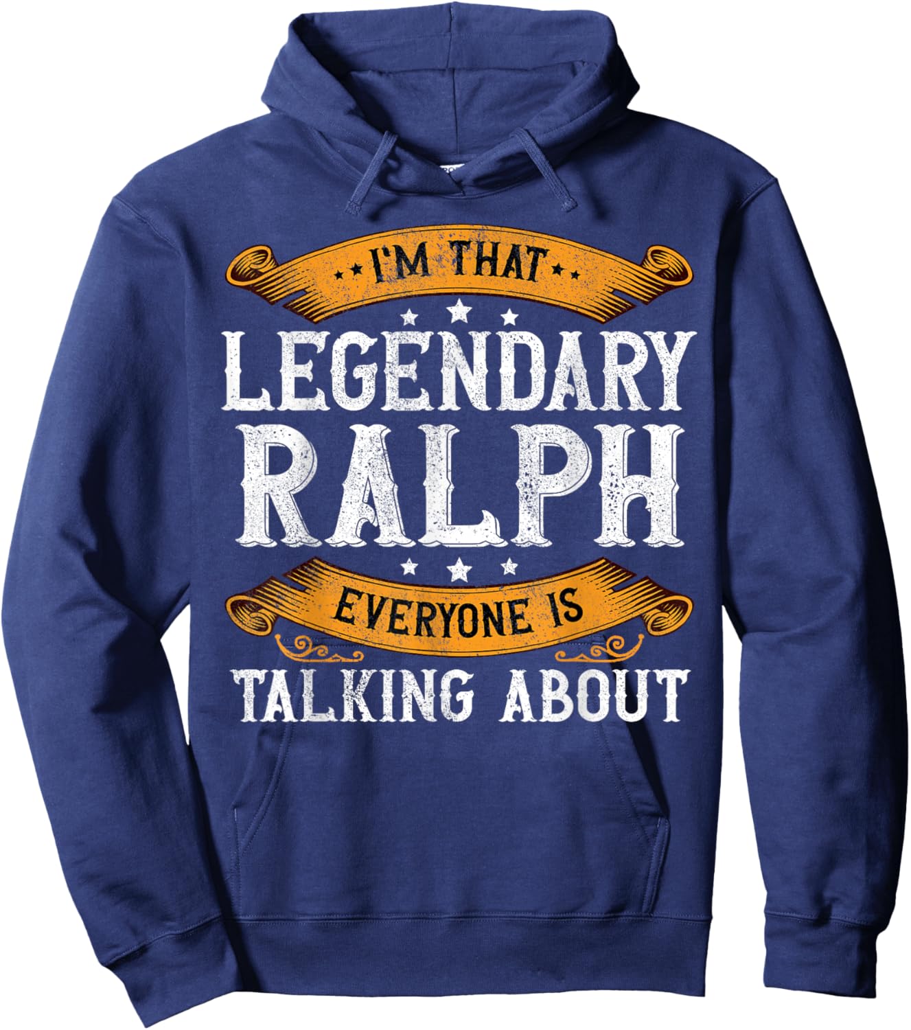 Ralph Personal Name Funny Ralph First Name Hoodie - Hoodie | Navy