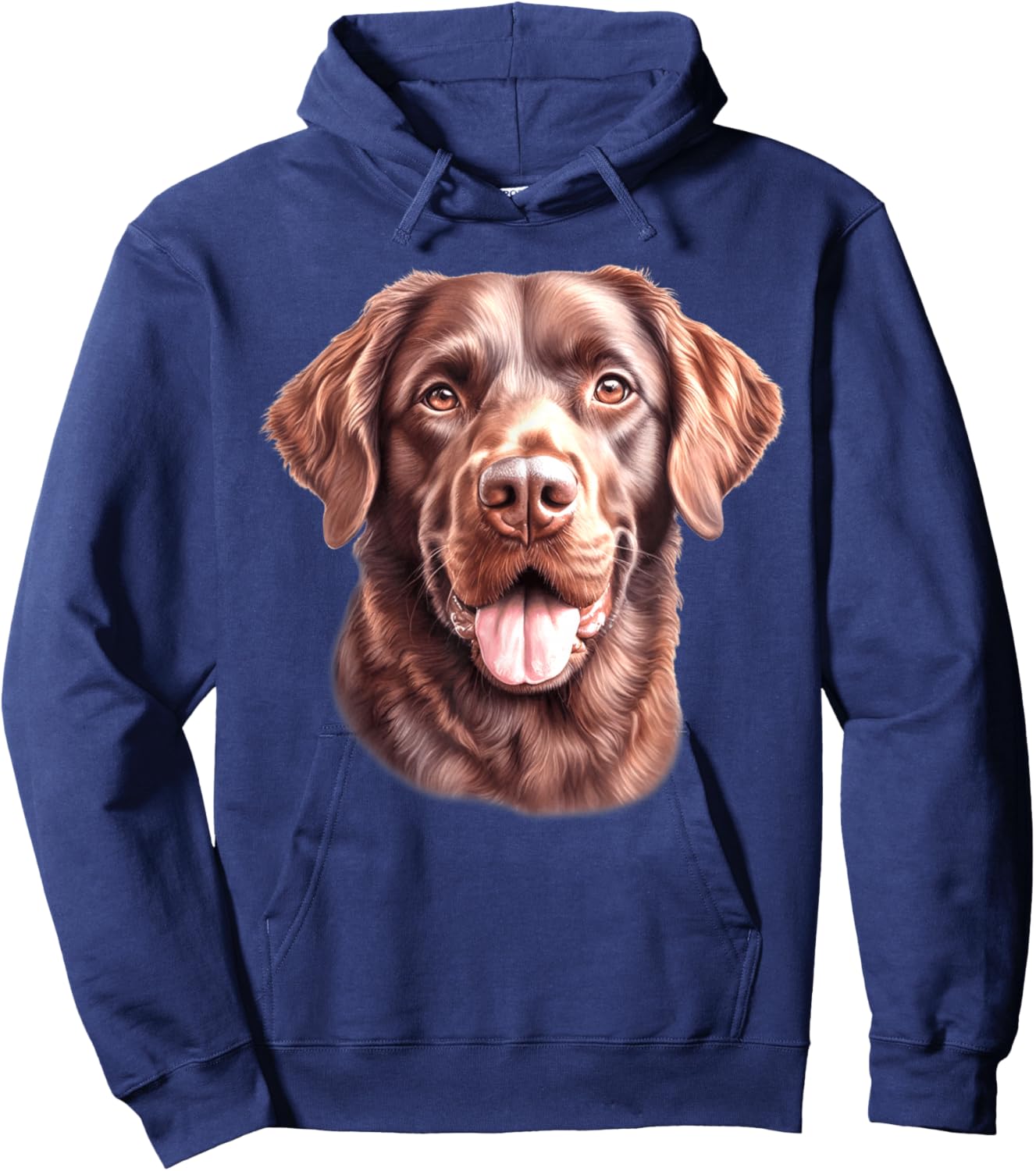 Chesapeake Bay Retriever Dog Portrait Hoodie - Hoodie | Navy