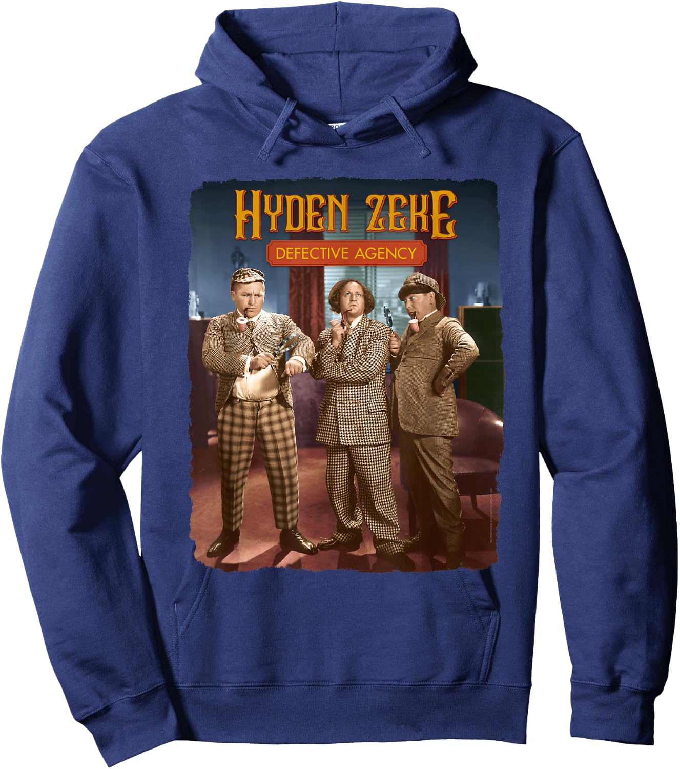 The Three Stooges - Hyden Zeke Defective Detectives Hoodie - Hoodie | Navy