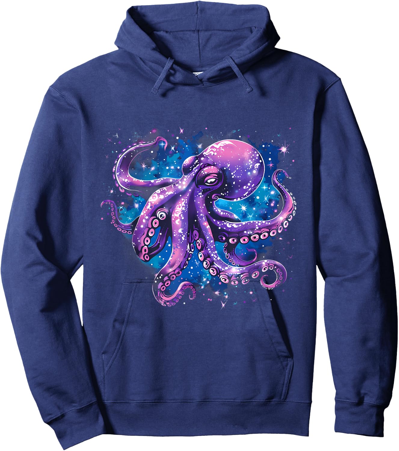 Octopus Motif Sea Ocean Octopus Ocean Sea Animal Lover Hoodie - Hoodie | Navy