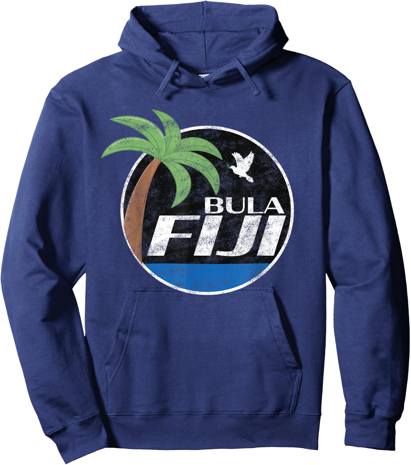 Tourist and Native Fiji Bula Hoodie - Hoodie | Navy