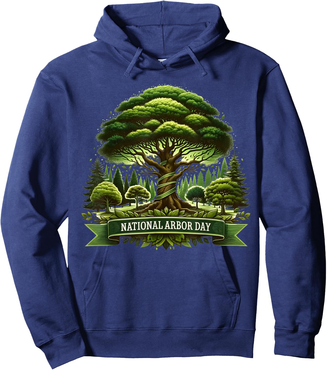 National Arbor Day Tree Care For A Happy Arbor Day Gifts Hoodie - Hoodie | Navy