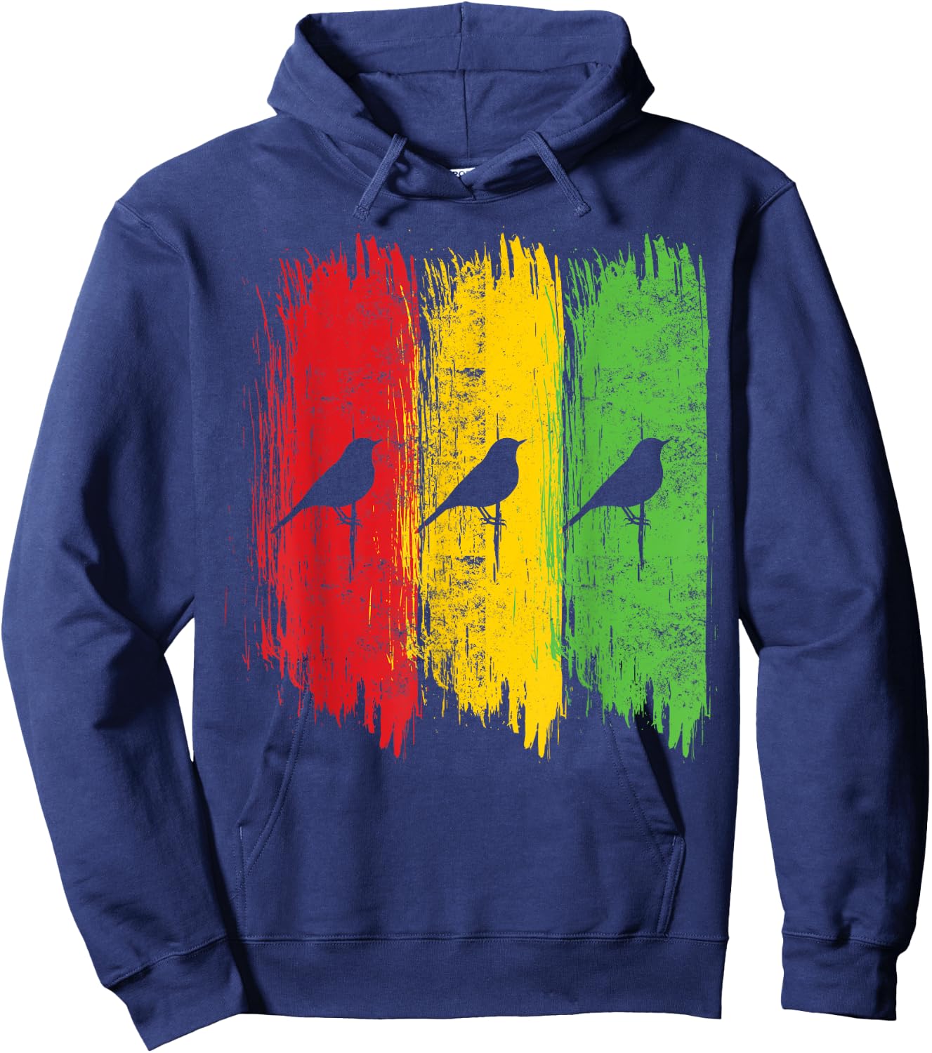 Good Rastafari Music Vibes Only Rasta Jamaika Reggae Hoodie - Hoodie | Navy