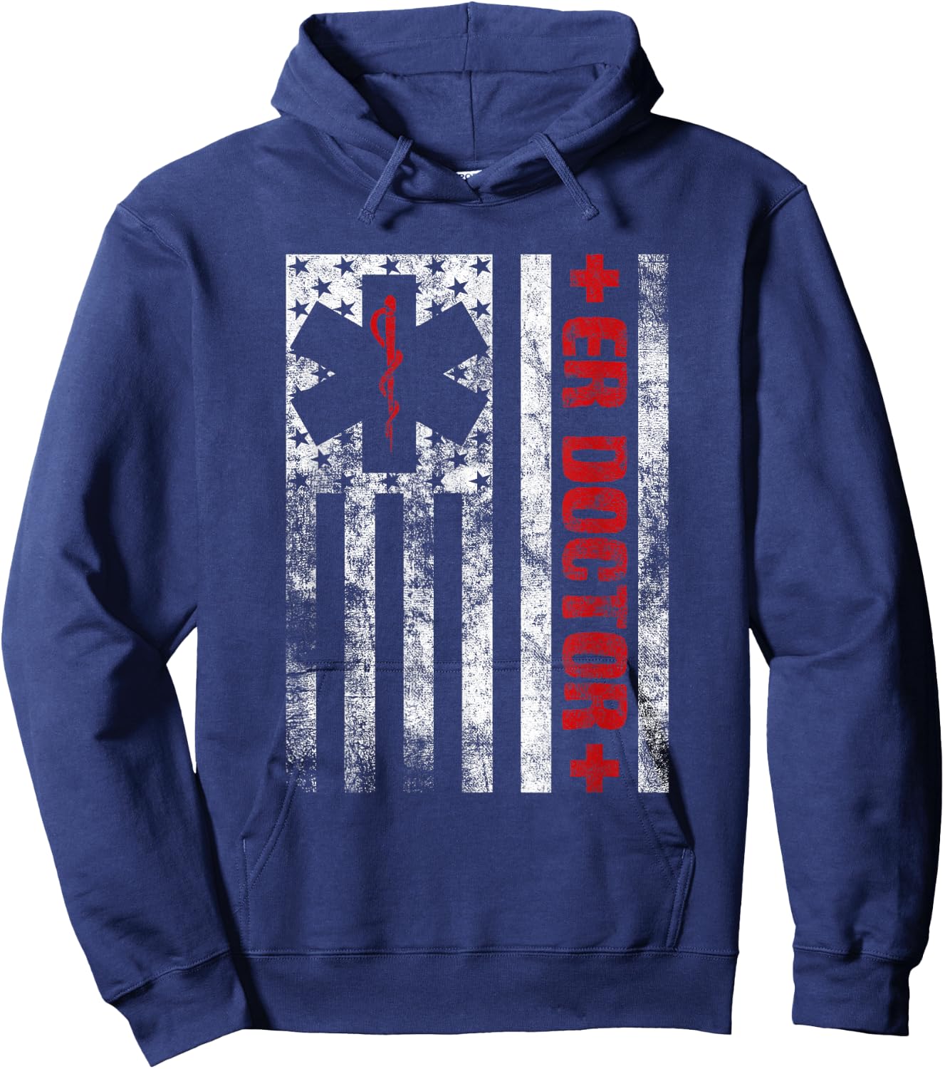 Emergency Department Emergency Medicine Physician ER Doctor Hoodie - Hoodie | Navy
