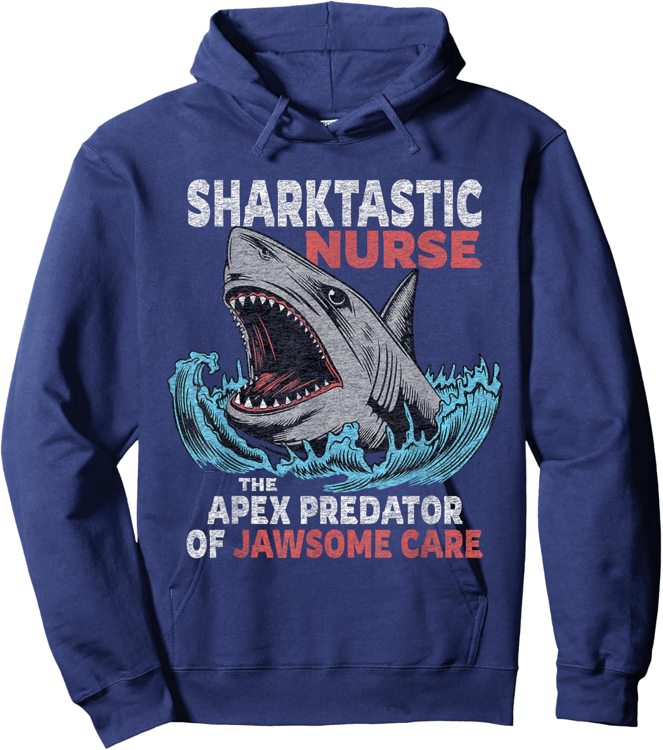Nurse Funny Saying Nursing Appreciation Hoodie - Hoodie | Navy