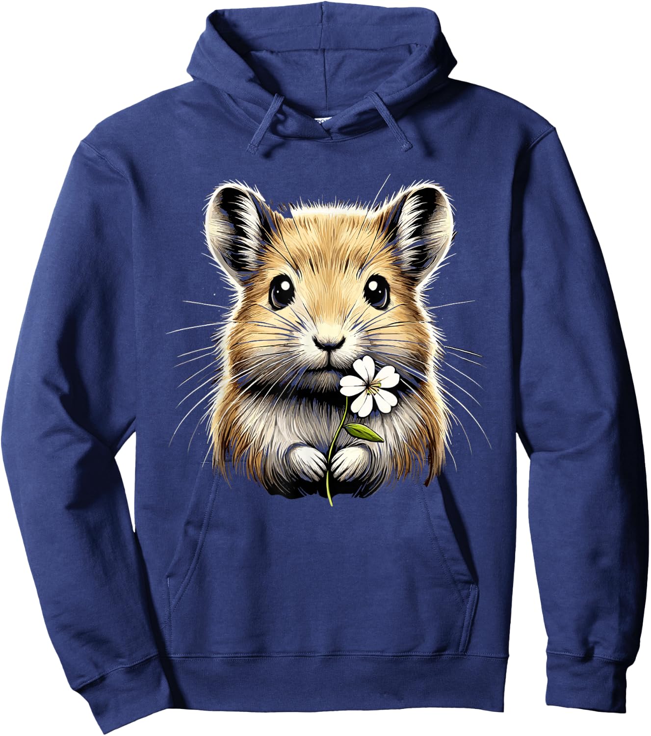Adorable American Pika Habitat And Conservation Design Hoodie - Hoodie | Navy