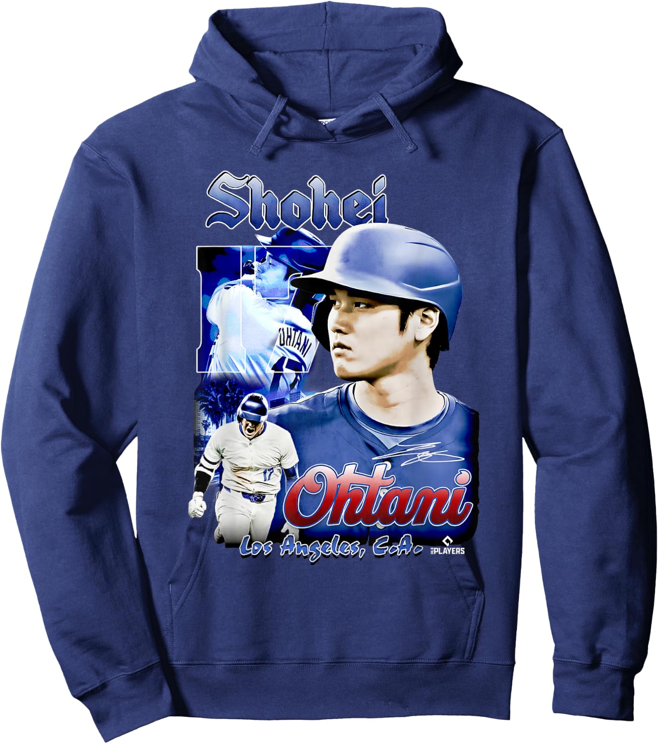 Shohei Ohtani | Los Angeles Baseball Players | MLBOHT7002 Hoodie - Hoodie | Navy
