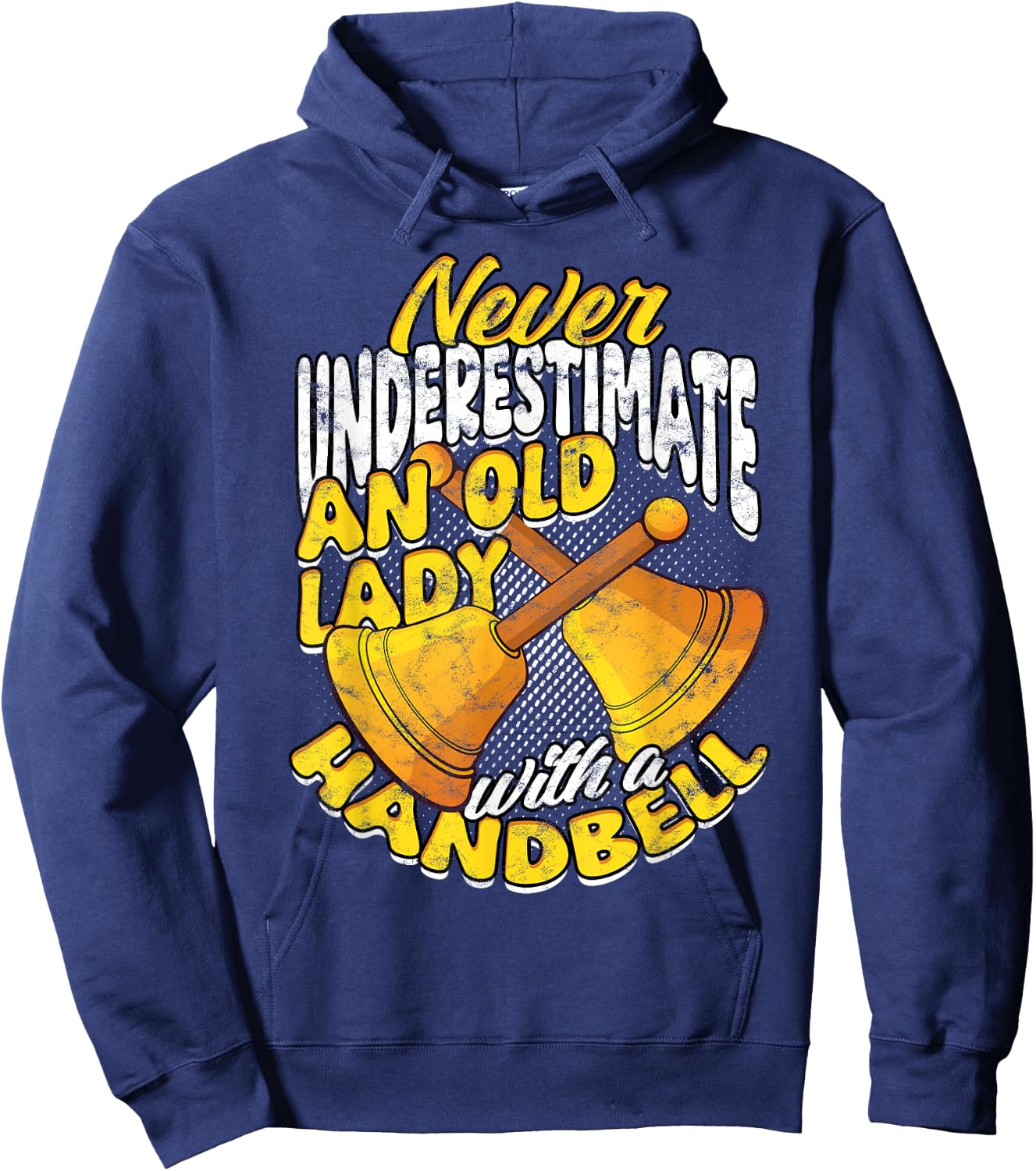 Handbell Music Choir Handbell Hoodie - Hoodie | Navy
