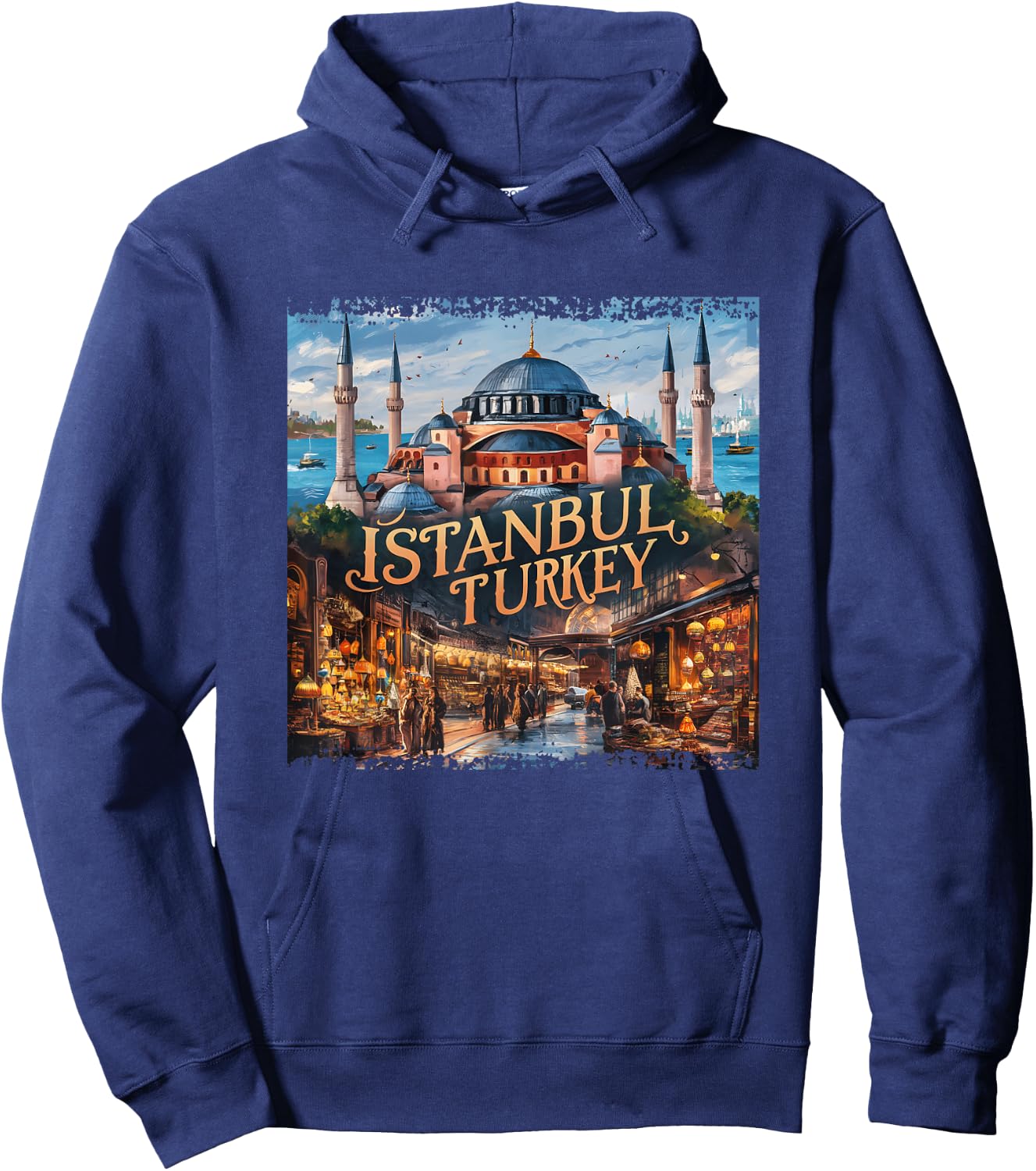 Istanbul, Turkey Hoodie - Hoodie | Navy