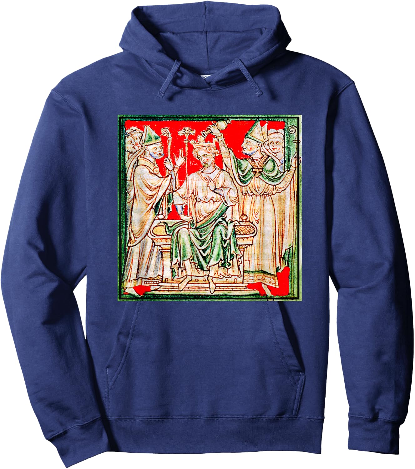 Richard The Lionheart Coronation (1250) Hoodie - Hoodie | Navy