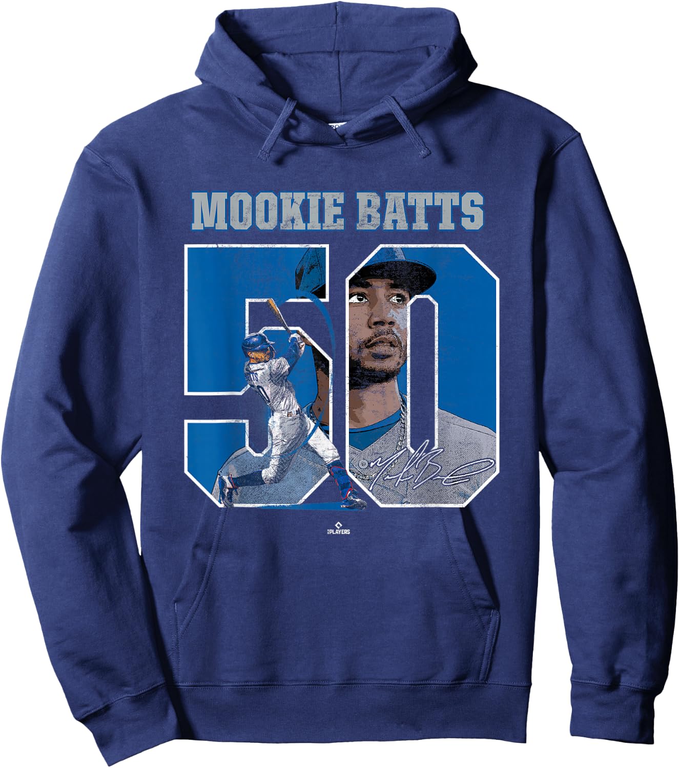 Mookie Batts Mookie Betts Los Angeles MLBPA Hoodie - Hoodie | Navy