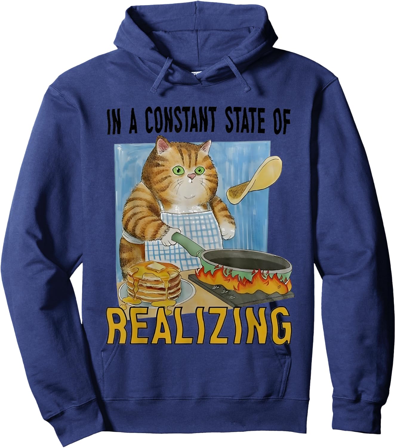 In A Constant State Of Realizing Hoodie - Hoodie | Navy
