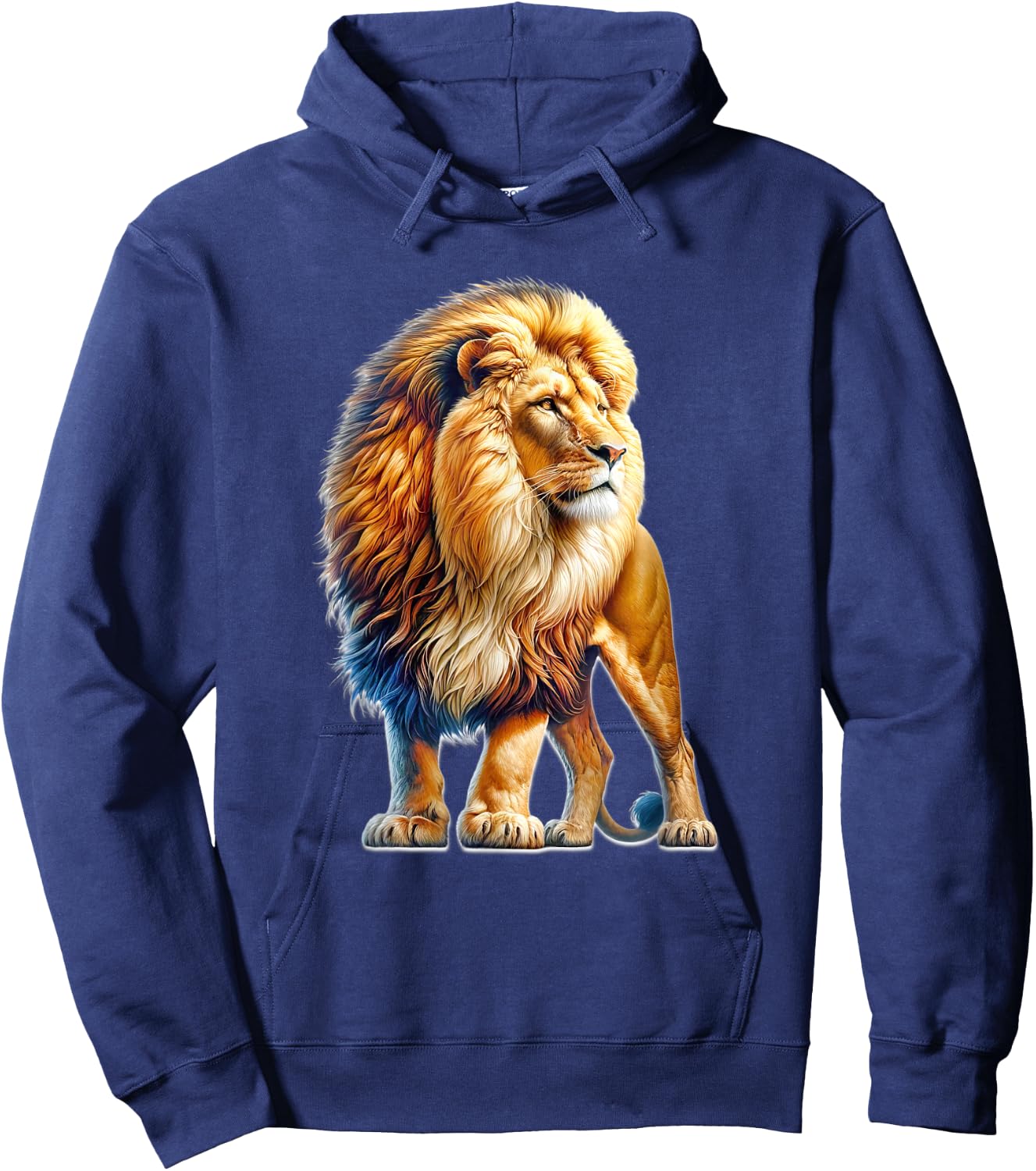 Lion x Majestic Lion Hoodie - Hoodie | Navy
