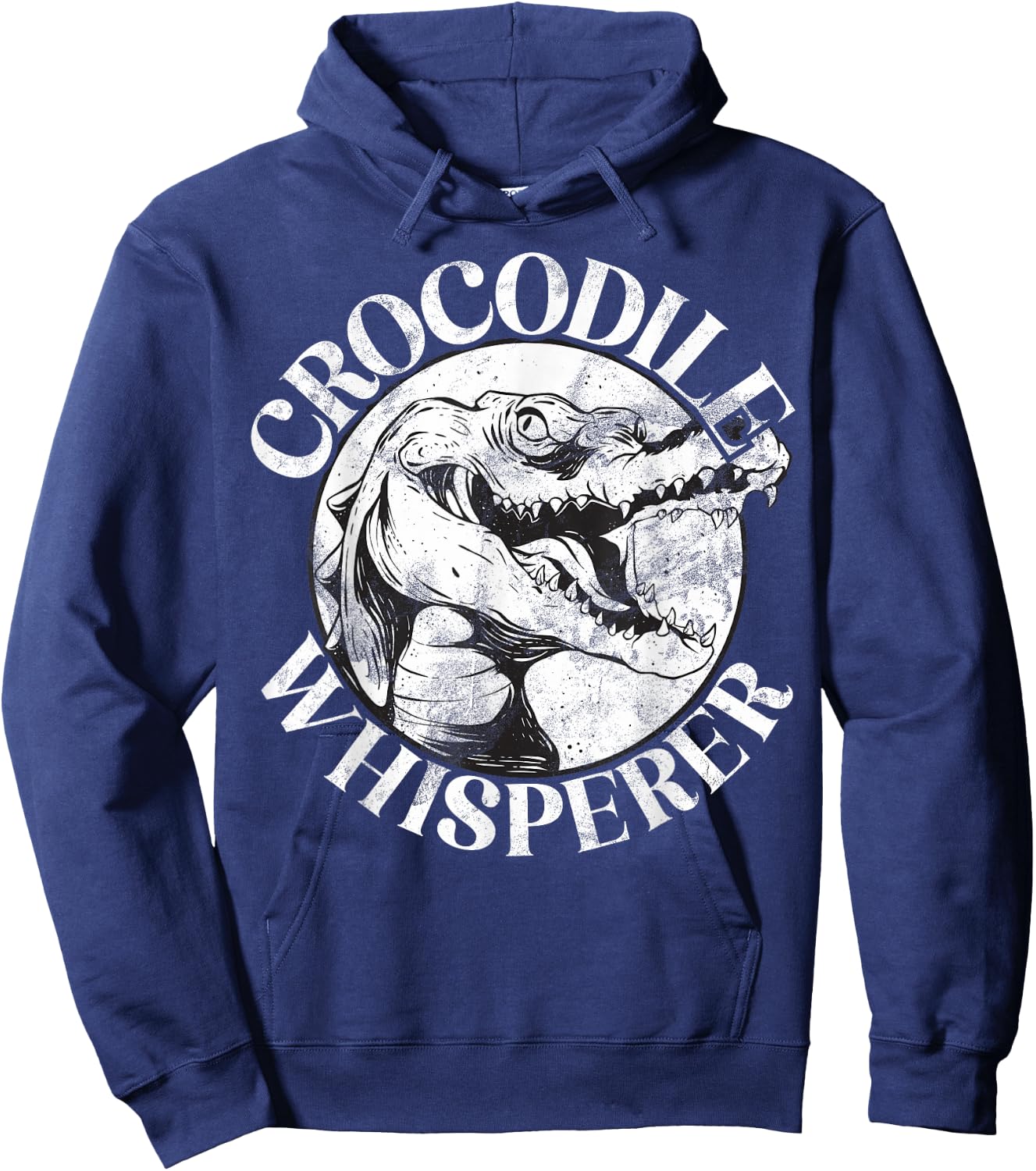Crocodile Whisperer Crocodile Hoodie - Hoodie | Navy