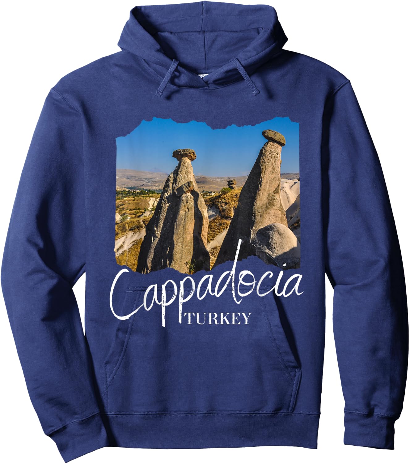 Turkey Cappadocia Souvenir / Cappadocia Hoodie - Hoodie | Navy