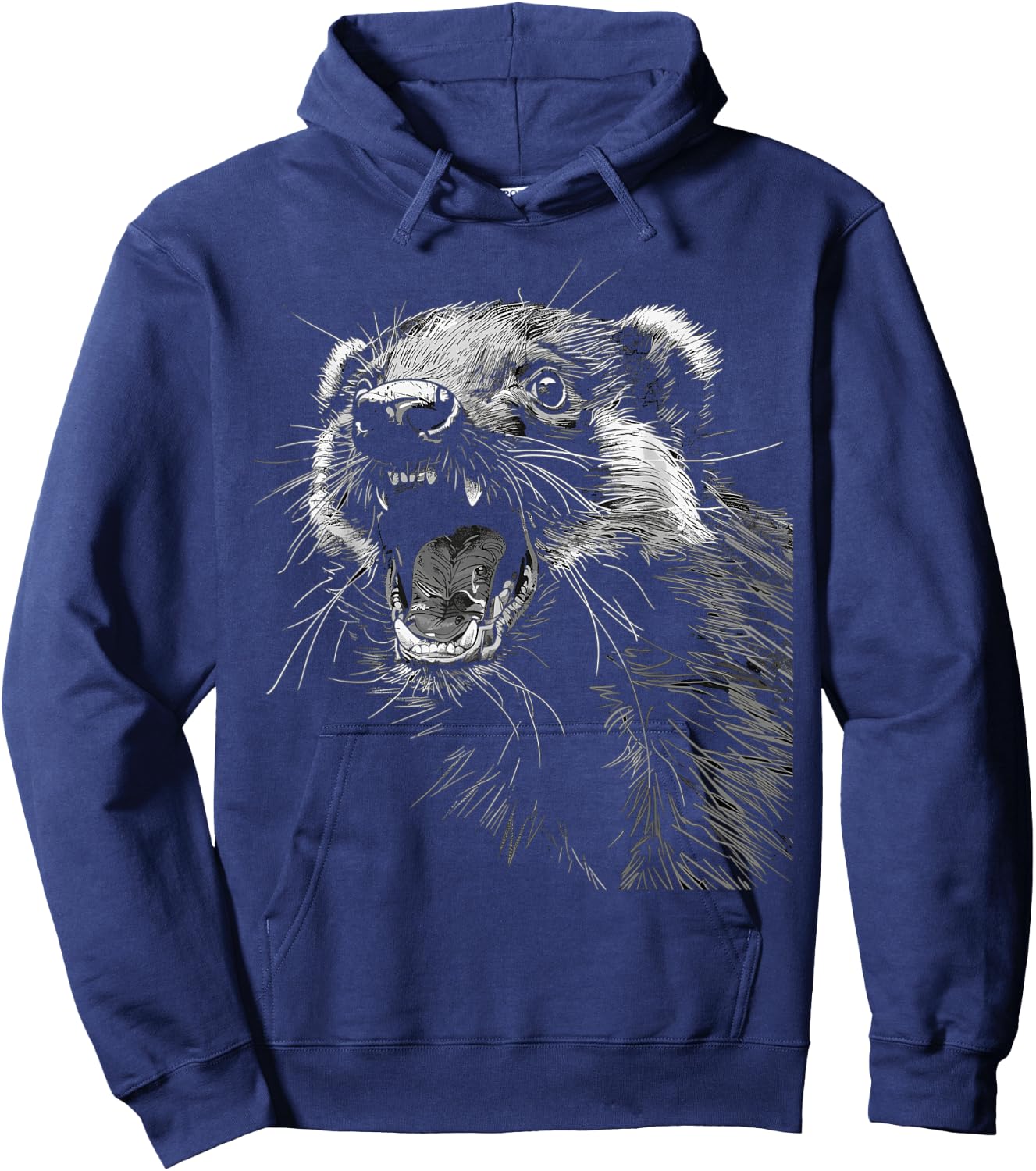 Funny Honey Badger Lover Men Hoodie - Hoodie | Navy