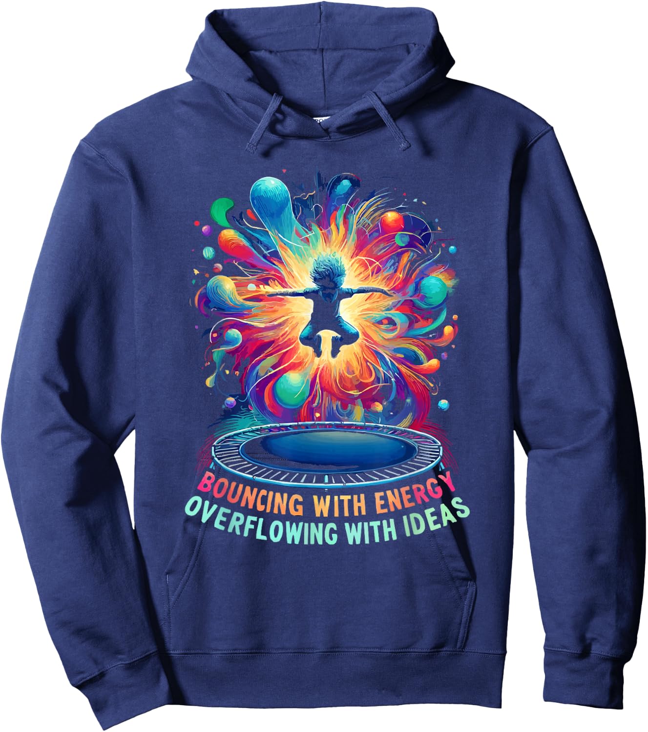 AuDHD Autism ADHD Autistic Spectrum Neurodiversity Hoodie - Hoodie | Navy