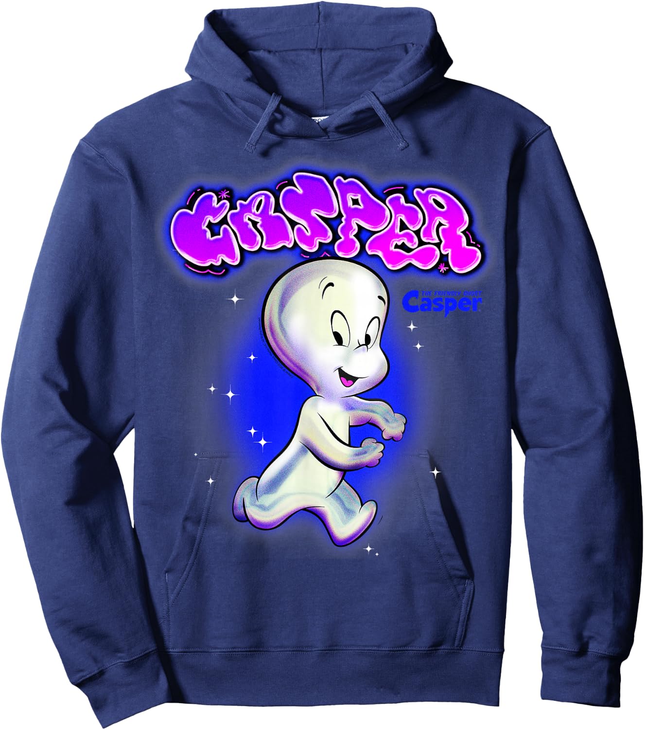Casper the Friendly Ghost Graffiti Hoodie - Hoodie | Navy