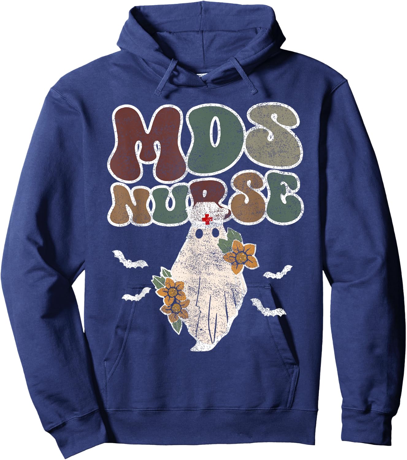 Spooky Halloween MDS Nurse MDS Nurse for Halloween MDS Nurse Hoodie - Hoodie | Navy