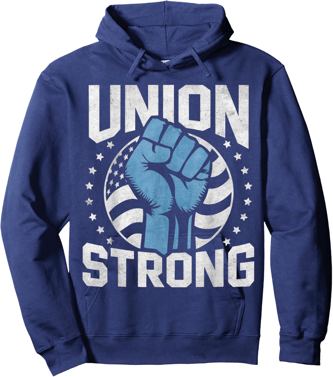 Union Strong For professional workers Labor Day Hoodie - Hoodie | Navy